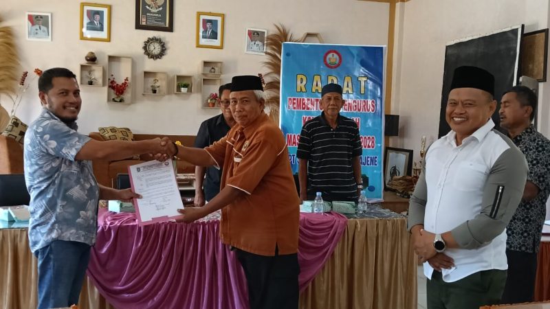 Pengurus Komite Sekolah SMPN 1 Pangkajene Masa Khidmat 2025-2028 Terbentuk