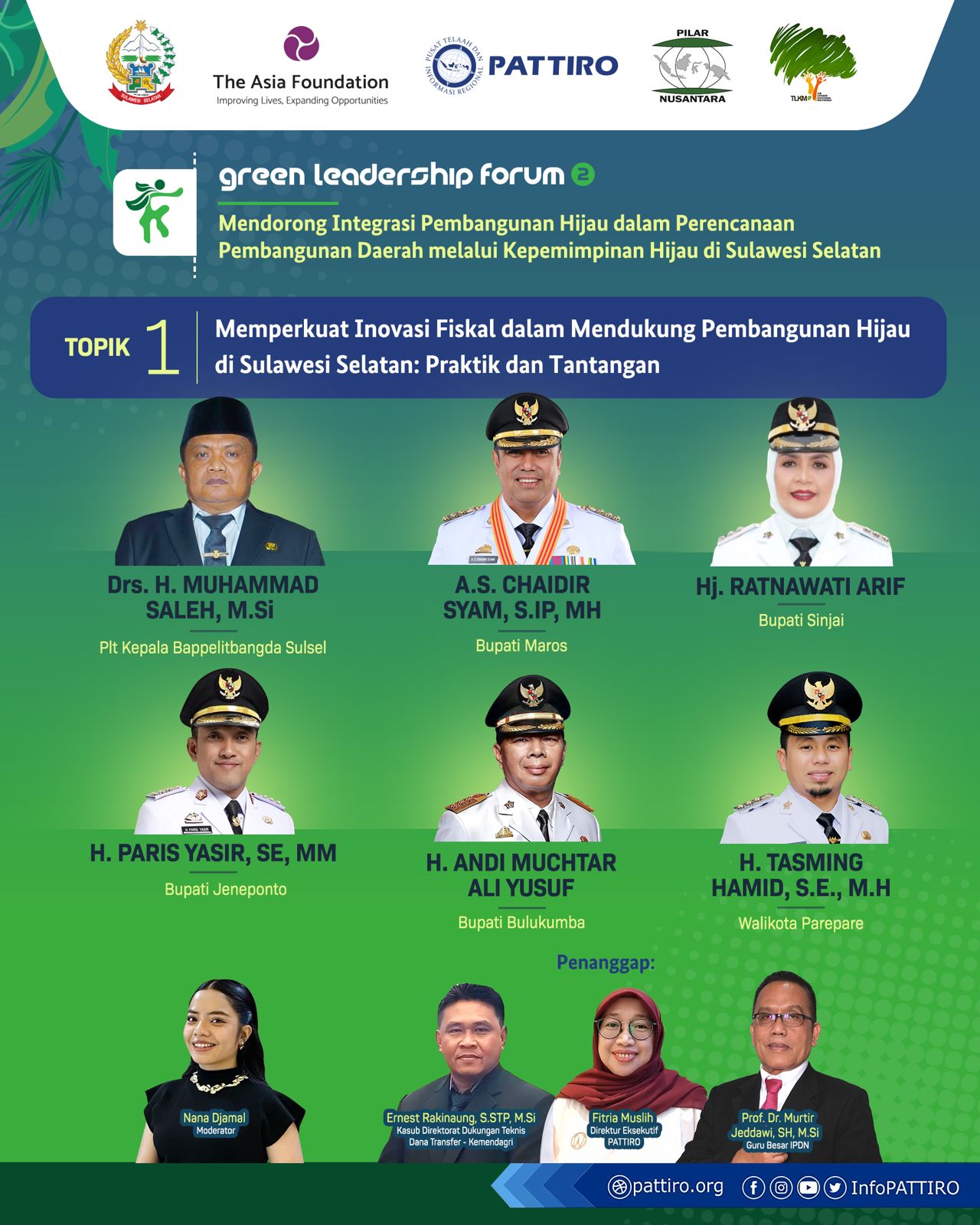 Parepare Raih Indeks Kinerja Pengelolaan Sampah 2024 Tertinggi di Sulsel, Wali Kota Diapresiasi Saat Berbicara di Green Leadership Forum II