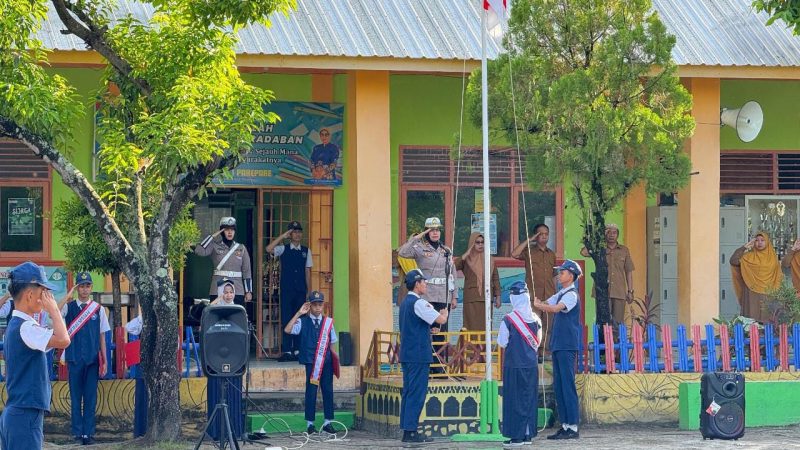 Police Goes To School, Sat Lantas Polres Parepare Edukasi Pelajar di Tiga Sekolah