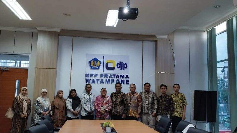 KPP Pratama Watampone dan KP2KP Sengkang Gelar Diskusi bersama BPKPD Wajo, Perkuat Sinergi Pengelolaan PBB-P2