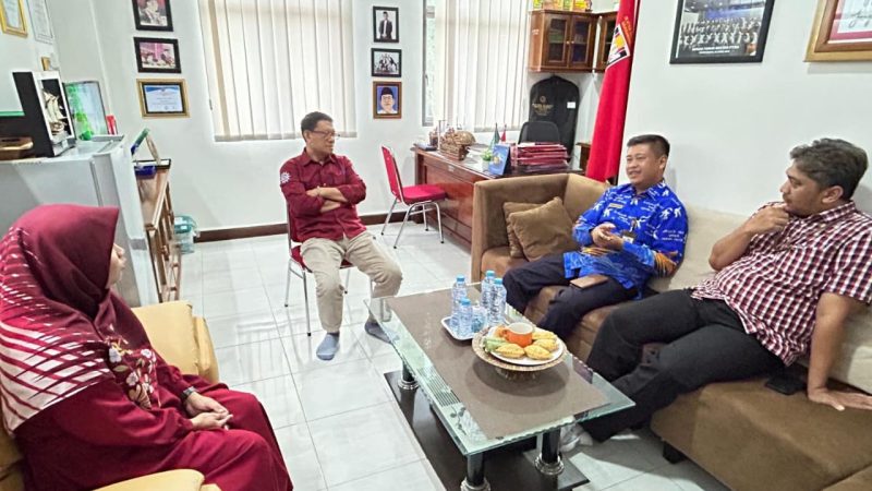 KPP Pratama Bulukumba dan KP2KP Sinjai Audiensi dengan Rektor UMSI, Perkuat Sinergi Tax Center