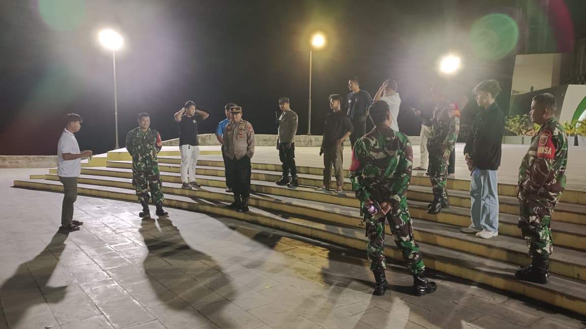 Polsek Bacukiki dan Koramil 1405–03 Lakukan Patroli, Hadirkan Rasa Aman di Malam Hari