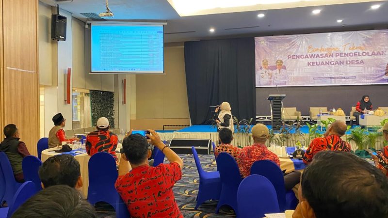 DJP Beri Edukasi Perpajakan pada Bimtek Pengelolaan Keuangan Desa di Kabupaten Gowa