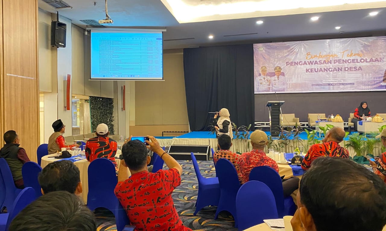 DJP Beri Edukasi Perpajakan pada Bimtek Pengelolaan Keuangan Desa di Kabupaten Gowa