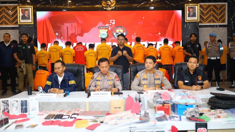 Polda Sulsel Tetapkan 53 Tersangka Tindak Pidana dalam Aksi Unjuk Rasa