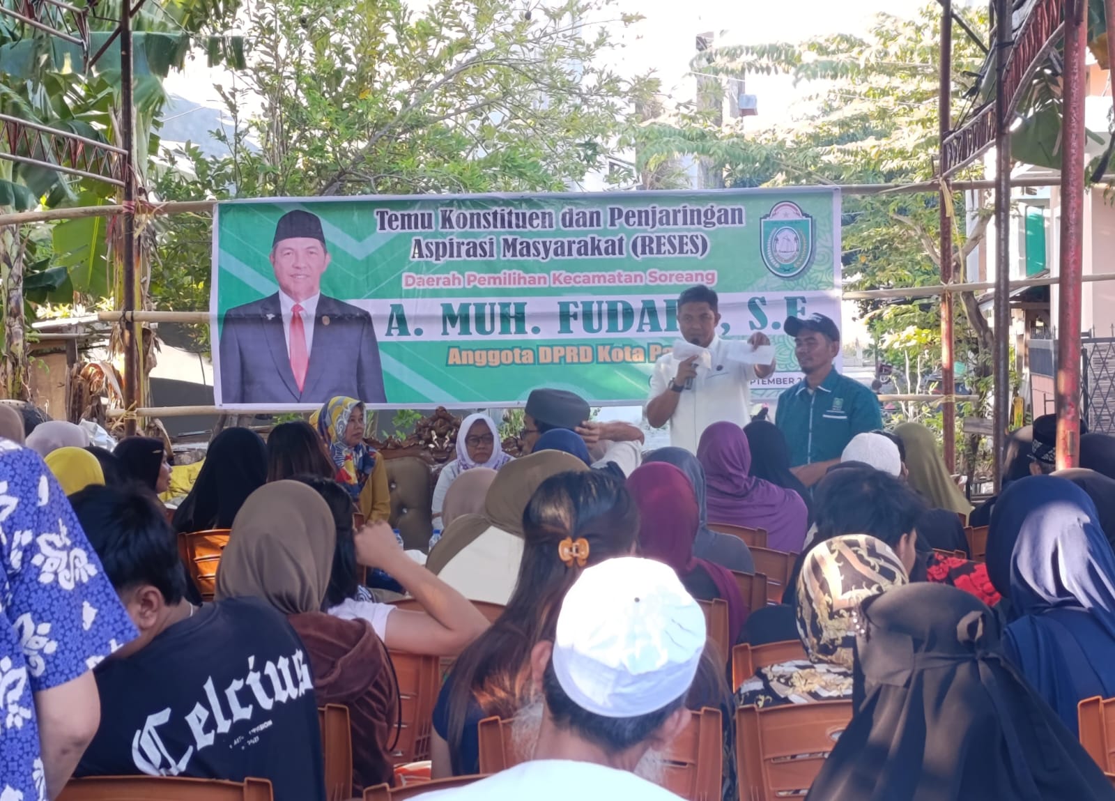 Tampung Aspirasi Warga Pusri, Anggota DPRD Parepare Andi Muhammad Fudail Gelar Reses di Dapil Soreang