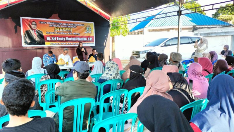 Gelar Temu Konstituen di Rujab Wawali, Sri Tanty Mariani Tampung Aspirasi Warga Dapil Ujung