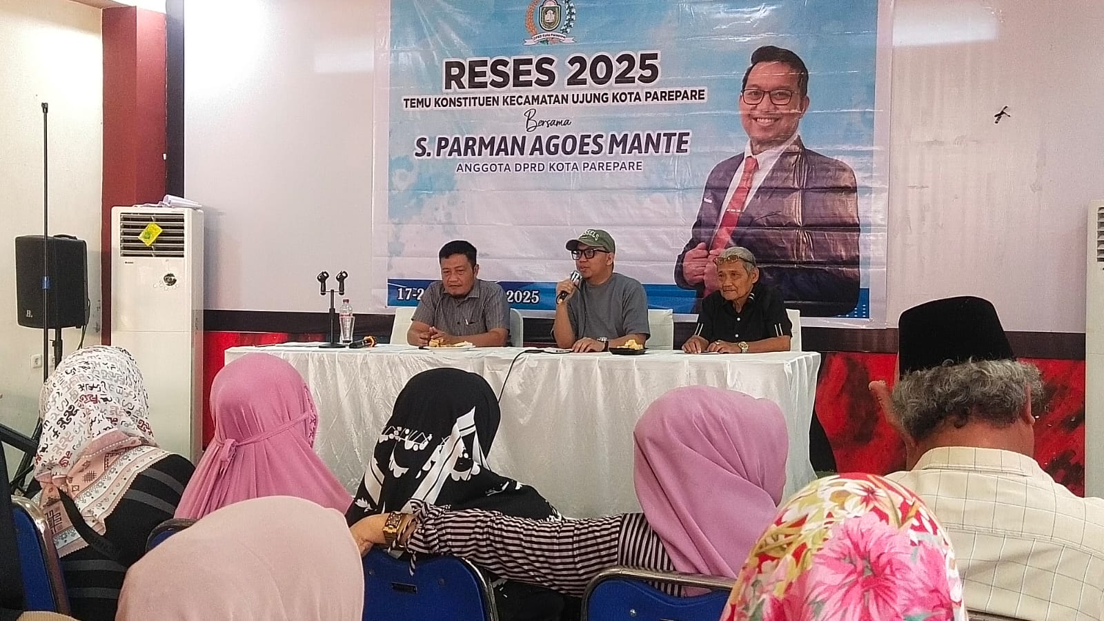 Reses Parman Agoes Mante, Tampung Banyak Aspirasi Warga Mulai Pendidikan hingga Pelayanan Kesehatan