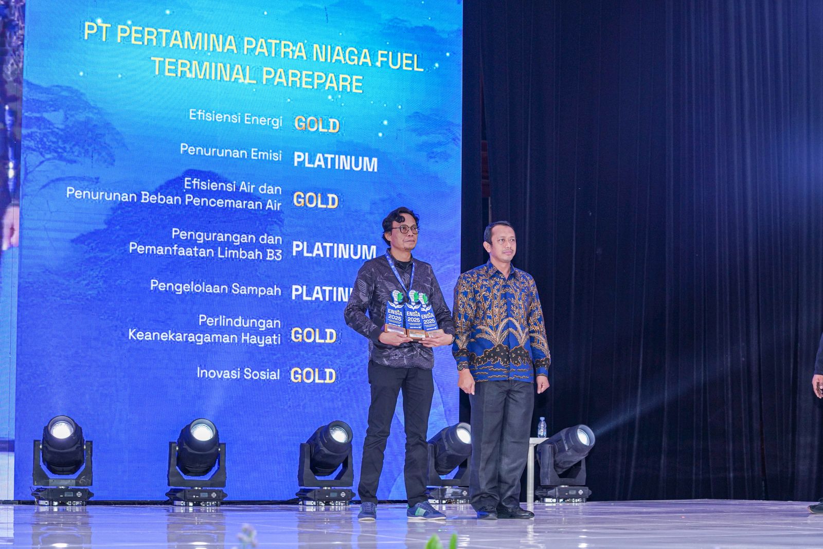 Pertamina Sulawesi Raih 37 Penghargaan di ENSIA Award 2025