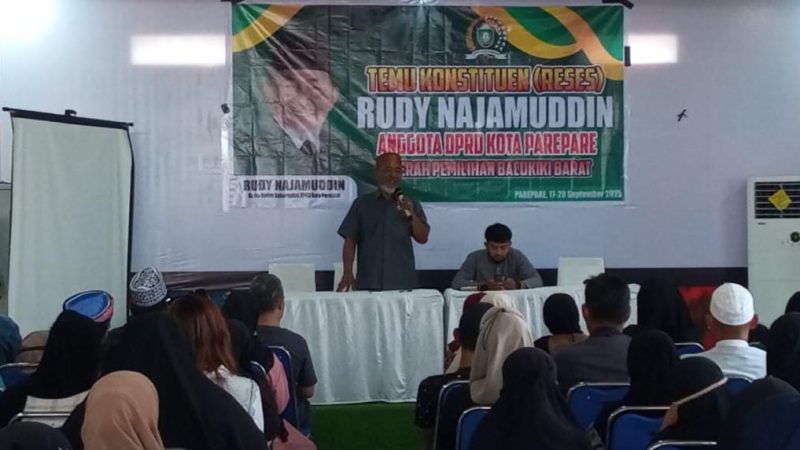 Rudy Najamuddin Paparkan Berbagai Isu Strategis saat Temu Konstituen