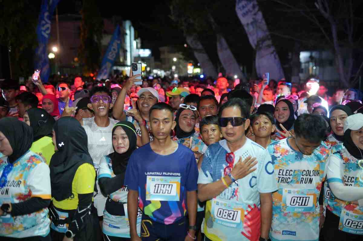 Electric Colour Run & Expo UMKM by PLN: 1.100 Peserta, 163 Pelaku Usaha Lokal Terlibat