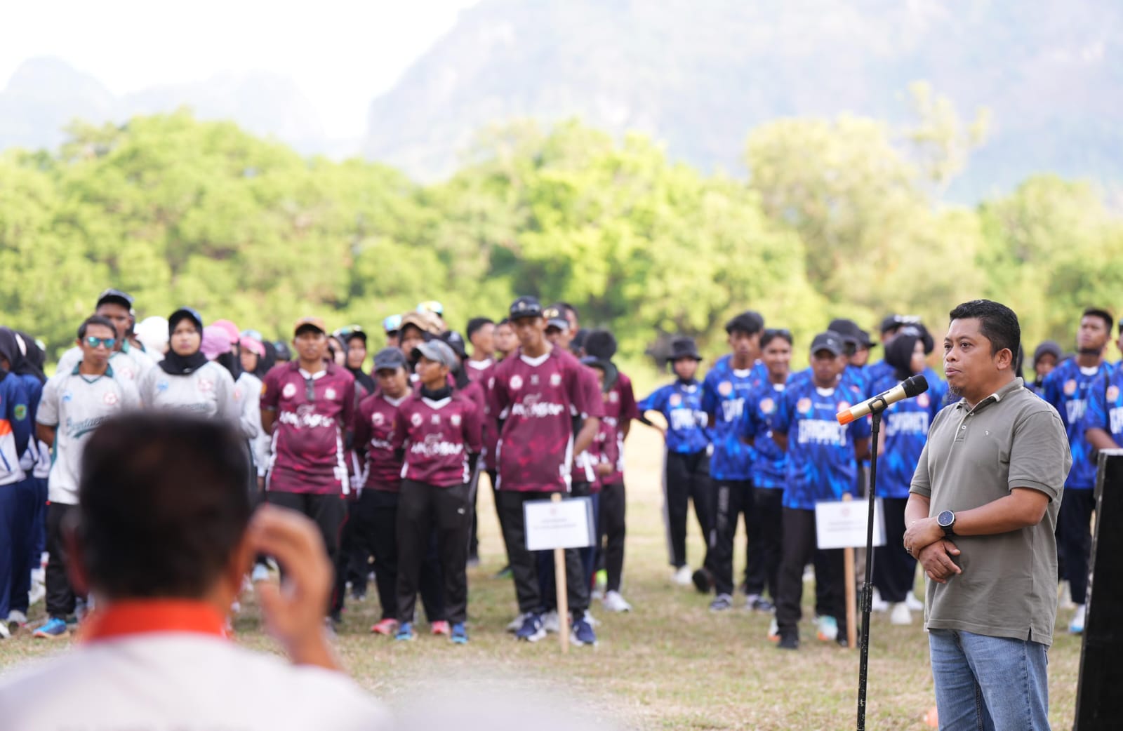 Babak Kualifikasi Porprov Sulsel Cabor Cricket Resmi Bergulir di Lapangan Kriket PT Semen Tonasa