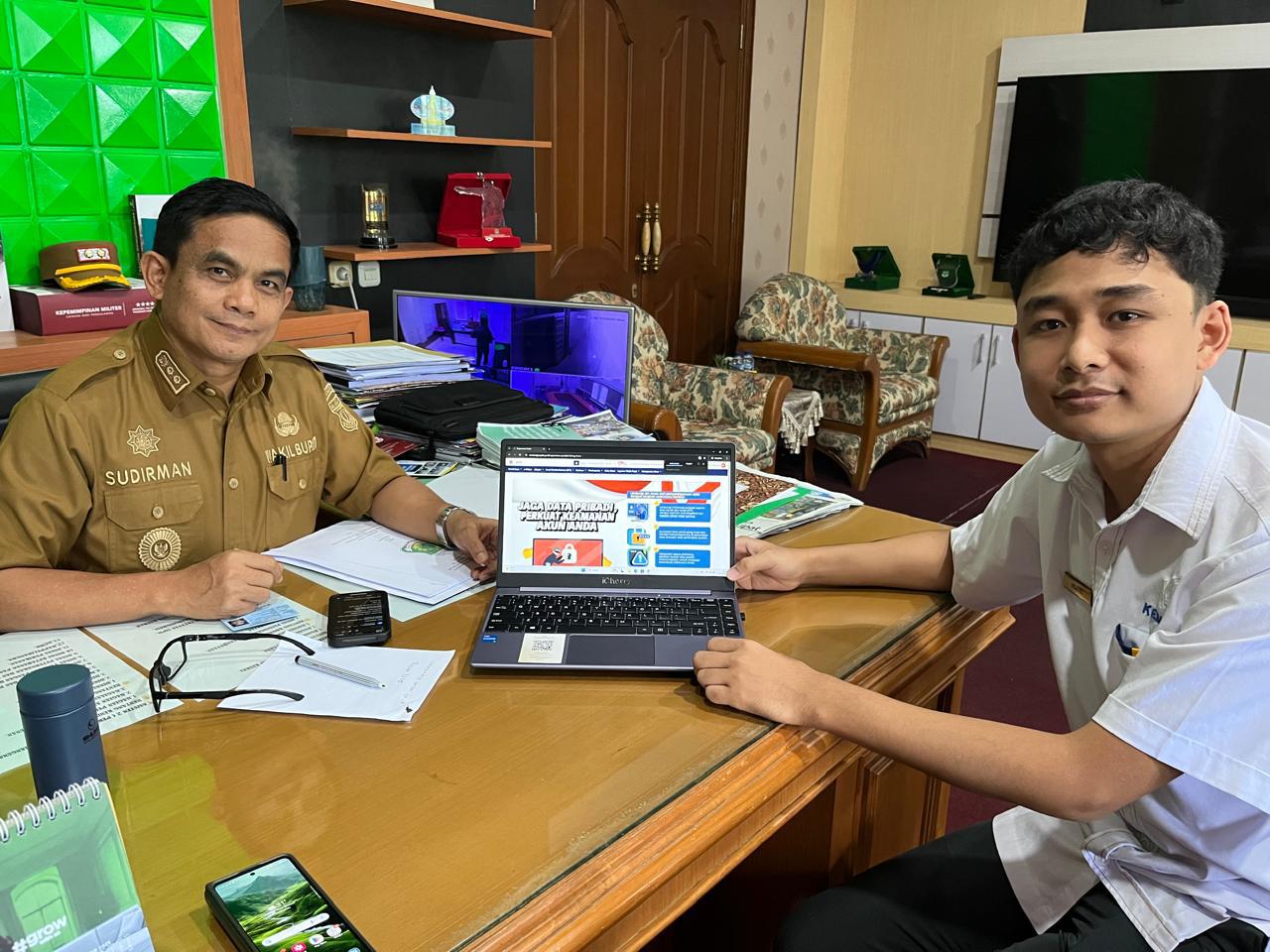 KP2KP Pinrang Hadirkan Layanan Pojok Pajak di Sekretariat Daerah