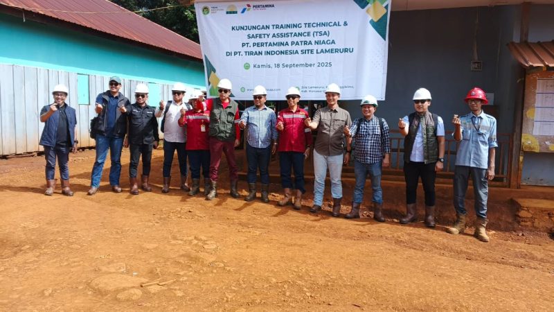 Pertamina Sulawesi Gelar Technical & Safety Assistance di PT Tiran Indonesia Sultra