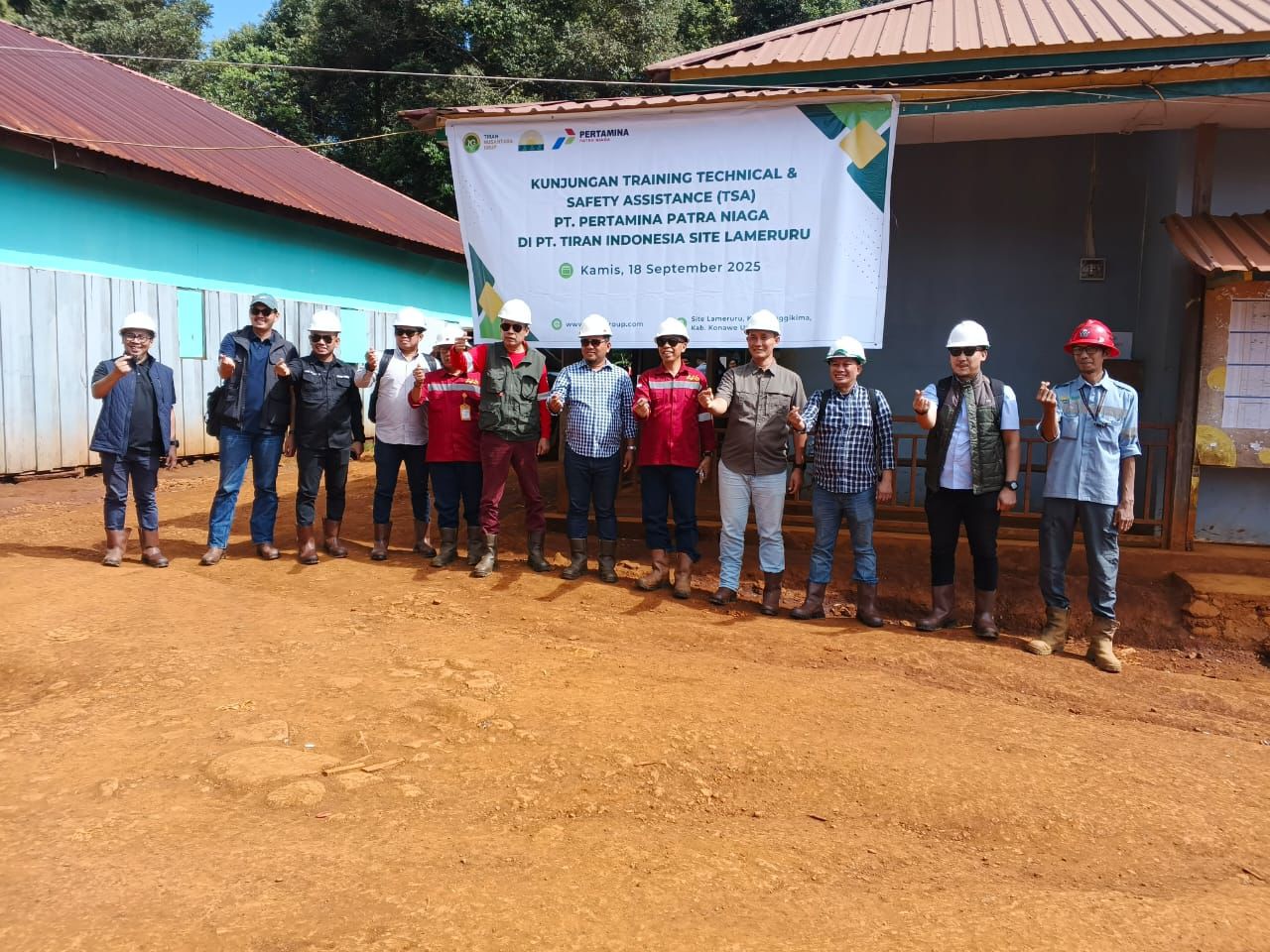 Pertamina Sulawesi Gelar Technical & Safety Assistance di PT Tiran Indonesia Sultra