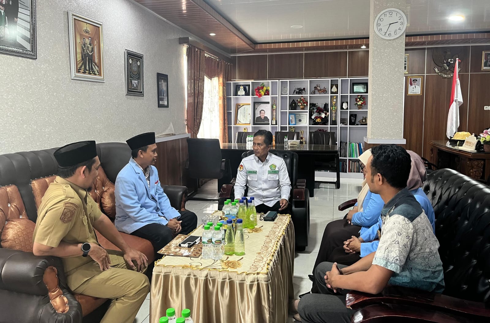 DPD BKPRMI Kabupaten Pangkep Diterima Kakandep, Ini Kesepakatan yang Dihasilkan