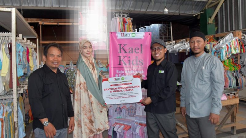 Lapak Berkah Tahap III di Parepare, Bukti Nyata Dukungan Majelis Telkomsel Taqwa Sulawesi dan IZI Sulsel untuk UMKM