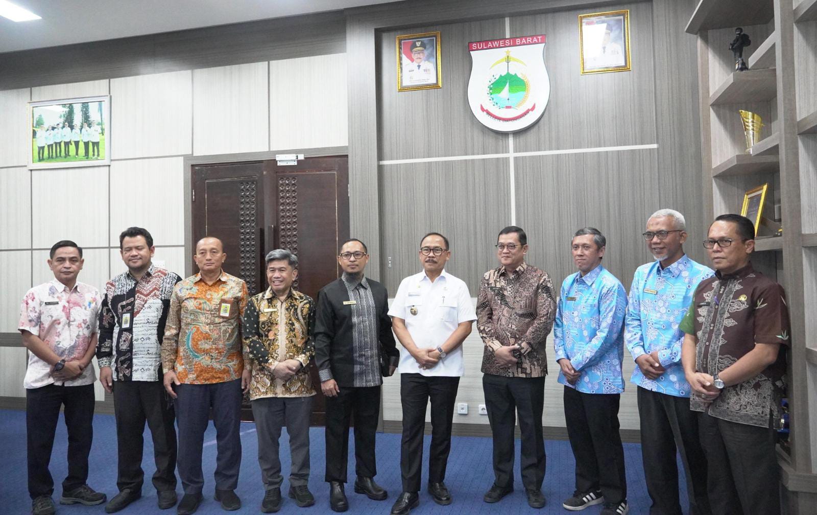 Jalin Sinergi, Kanwil Sulselbartra dan KPP Pratama Mamuju Audiensi dengan Gubernur Sulbar