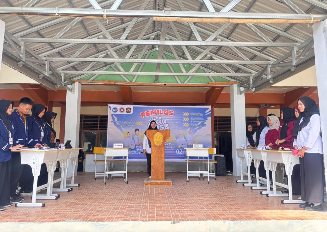Bawaslu Parepare Hadiri Debat Kandidat Ketua OSIS di SMKN 3, SMKN 1, dan SMAN 5
