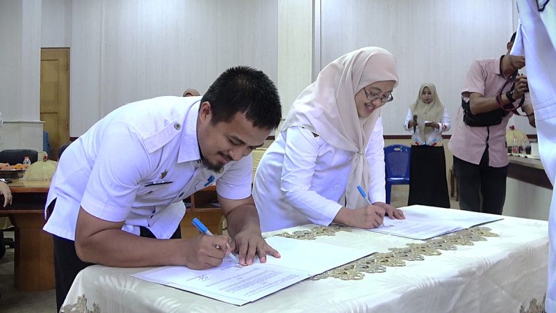 Disdukcapil Pangkep Teken Perjanjian Kerjasama 14 OPD