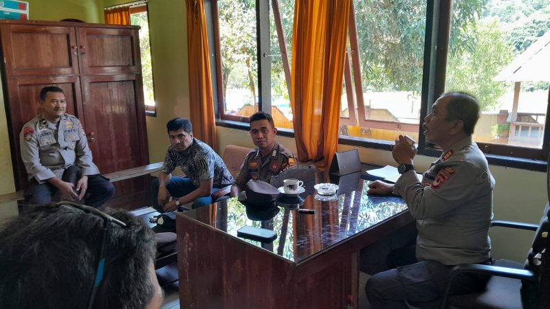 Personil Polsek Tondong Tallasa Laksanakan Analisa Evaluasi Bulanan