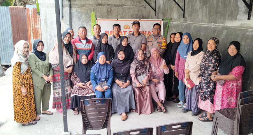 Jumat Curhat Polsek Ujung, Warga Bahas Sajam hingga Pesta Miras