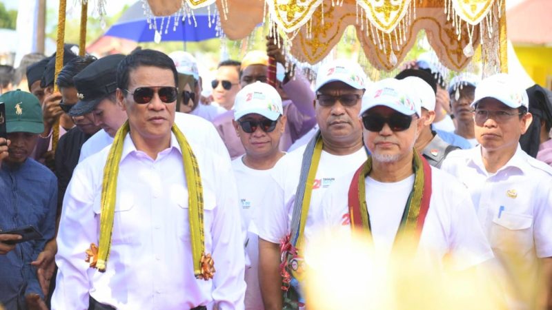 Tanam Jagung Serentak Bersama DPD RI, Mentan Amran Terus Dorong Lompatan Produksi Pangan