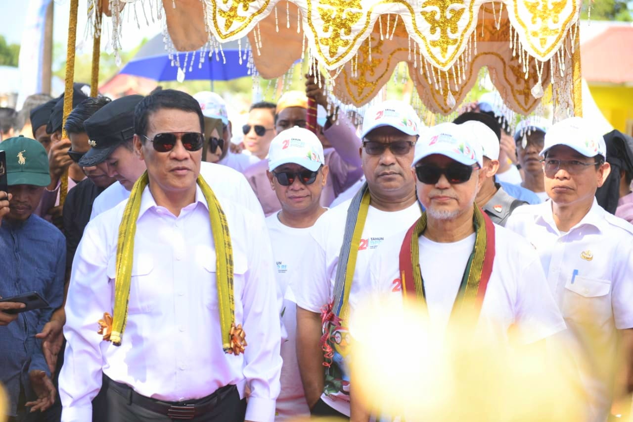 Tanam Jagung Serentak Bersama DPD RI, Mentan Amran Terus Dorong Lompatan Produksi Pangan