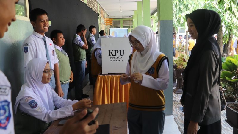 Bawaslu Parepare Dampingi Pemilos Serentak di SMA/SMK, Wujudkan Miniatur Demokrasi di Sekolah