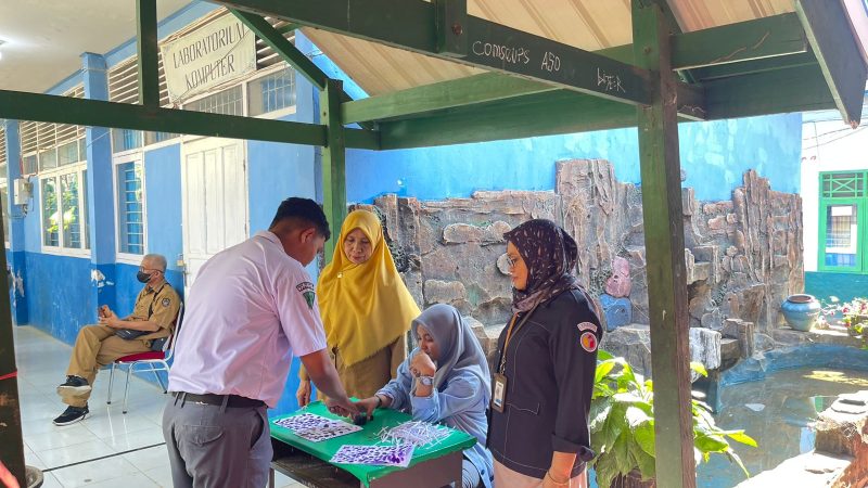 Bawaslu Pangkep Pantau Pemilihan Ketua OSIS Serentak SMA/SMK
