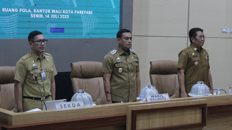 Monev Triwulan II Pembangunan Parepare, Wawali Dorong SKPD Genjot Kinerja, Jangan Gaspol Akhir Tahun