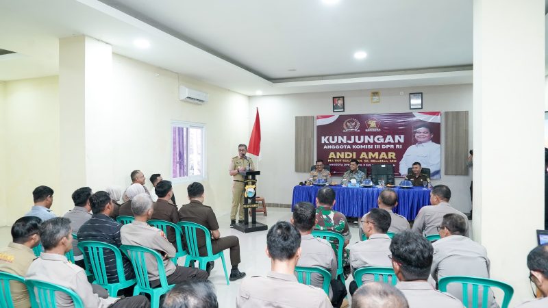 Anggota Komisi III DPR RI Kunker di Barru, Abustan Paparka Potensi Strategis Kabupaten Barru