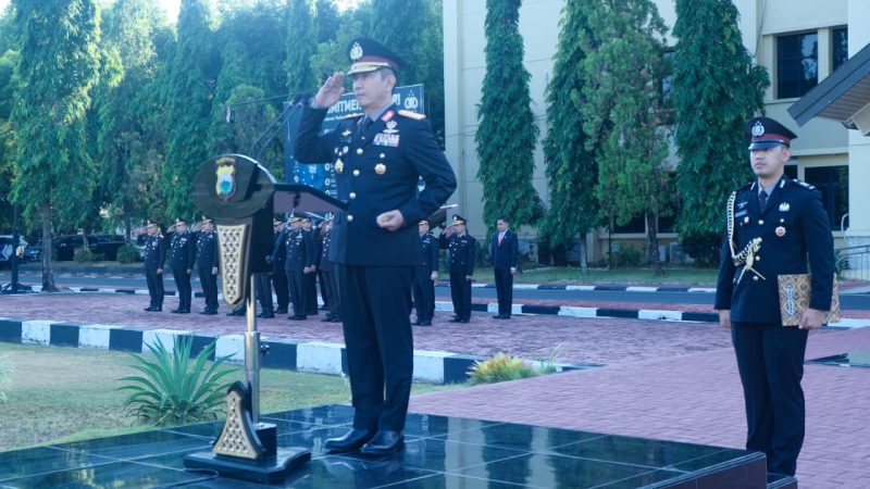 Kapolda Sulsel Pimpin Upacara Hari Kesaktian Pancasila di Mapolda