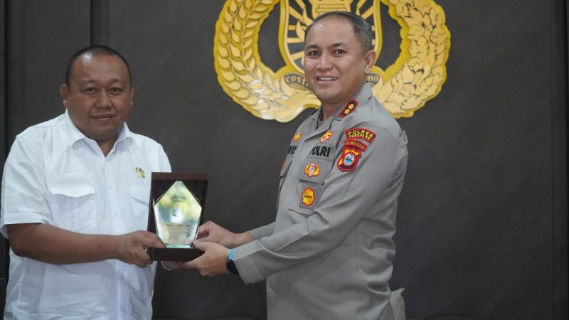Kapolres Parepare Terima Kunjungan Pengurus KONI, Bahas Agenda Olahraga Waktu Dekat