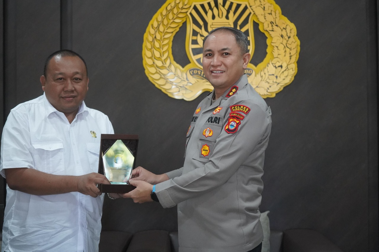 Kapolres Parepare Terima Kunjungan Pengurus KONI, Bahas Agenda Olahraga Waktu Dekat