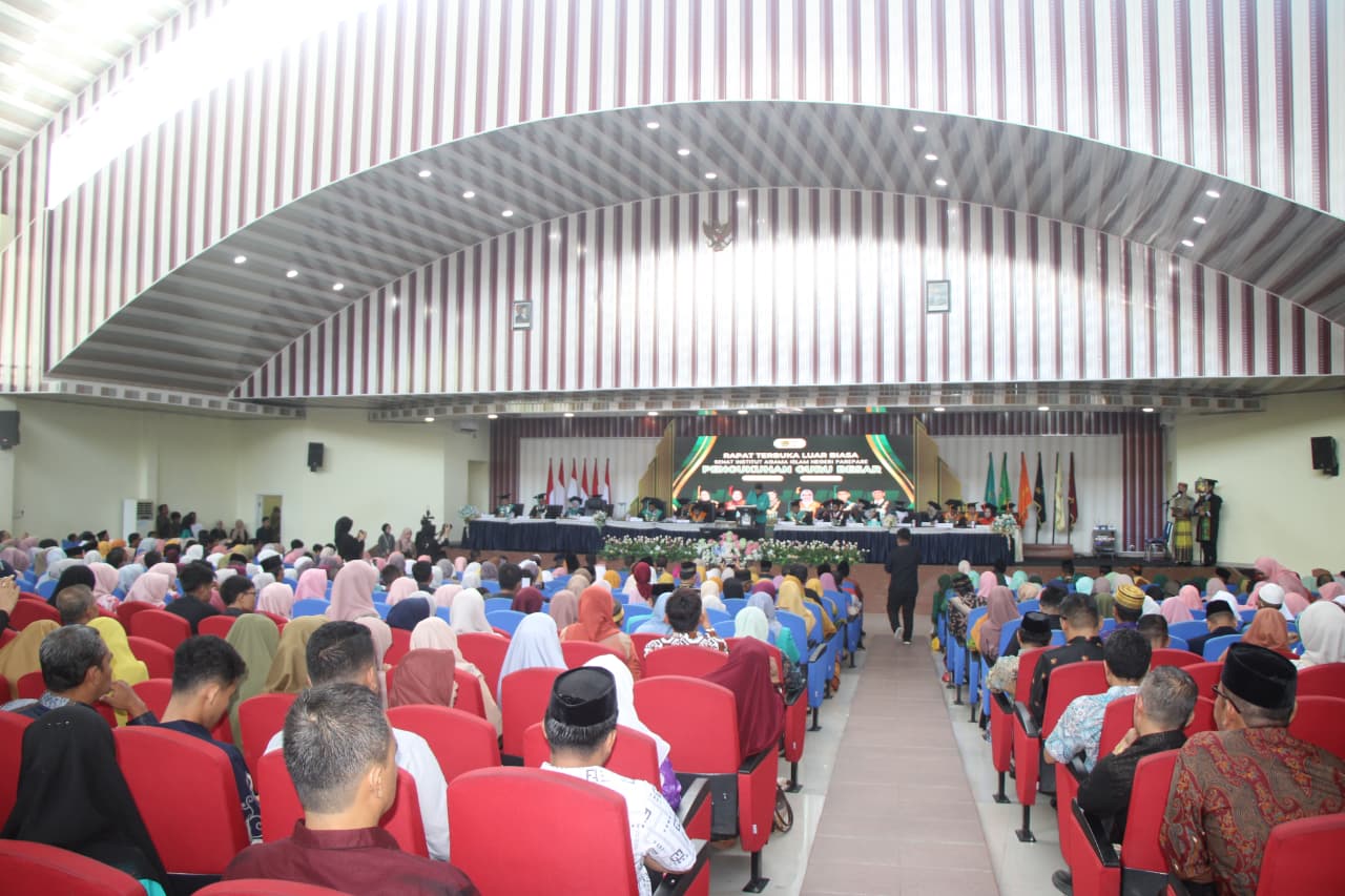 Waka Polres Parepare Hadiri Pengukuhan Guru Besar IAIN Parepare 2025