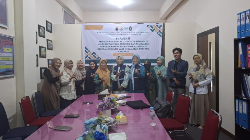 UNHAS Lakukan Evaluasi PKM Pencegahan Sindrom Metabolik di Parepare
