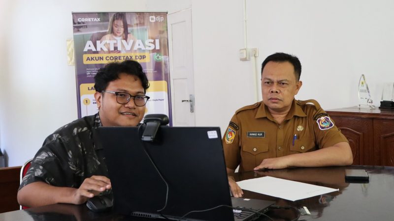 Dukung Aktivasi Coretax, KP2KP Enrekang Gelar Pojok Pajak di BKAD