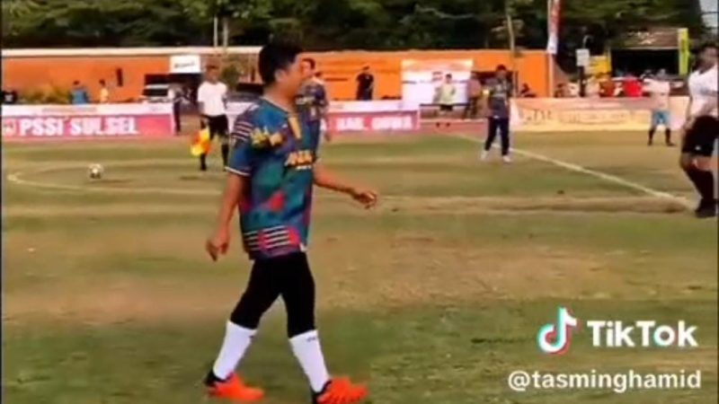 Walikota Parepare Hadiri Pembukaan Turnamen Sepak Bola Gubernur Cup 2025 di Gowa