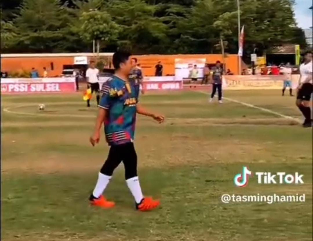 Walikota Parepare Hadiri Pembukaan Turnamen Sepak Bola Gubernur Cup 2025 di Gowa