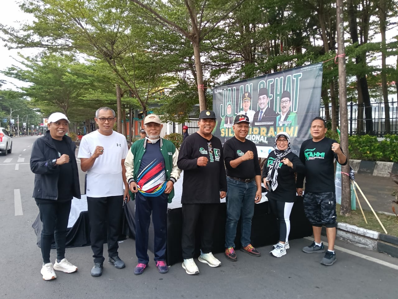 Dari Jalan Sehat ke Jalan Perjuangan, Hasir Tjenne Ajak KAHMI Satukan Langkah Alumni