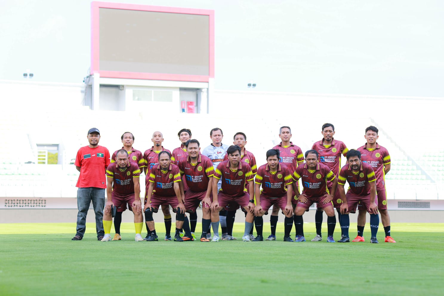 Civil Fun Soccer Ikatsi Unhas Gelar Pertandingan Persahabatan di Parepare