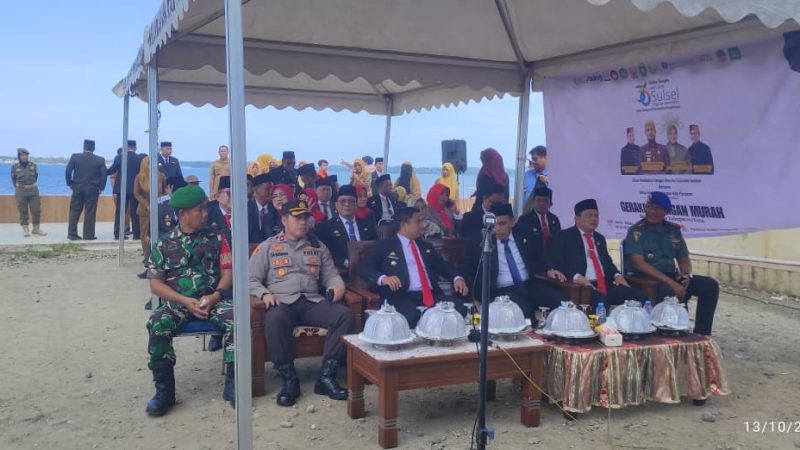 Waka Polres Parepare Hadiri Pembukaan Gerakan Pangan Murah Serentak Bertema Sulsel Maju dan Berkarakter