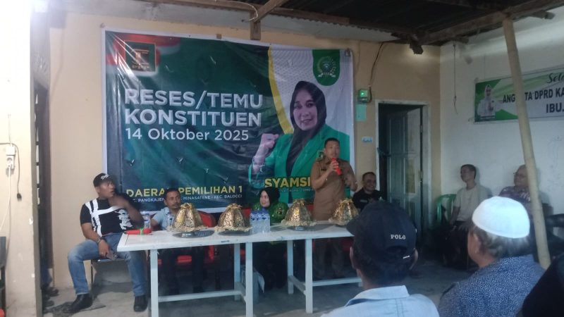 Warga Anrong Appaka Usulkan Pembangunan Pabrik Pakan Ikan, Syamsinar Siap Kawal Perizinan Pangkep