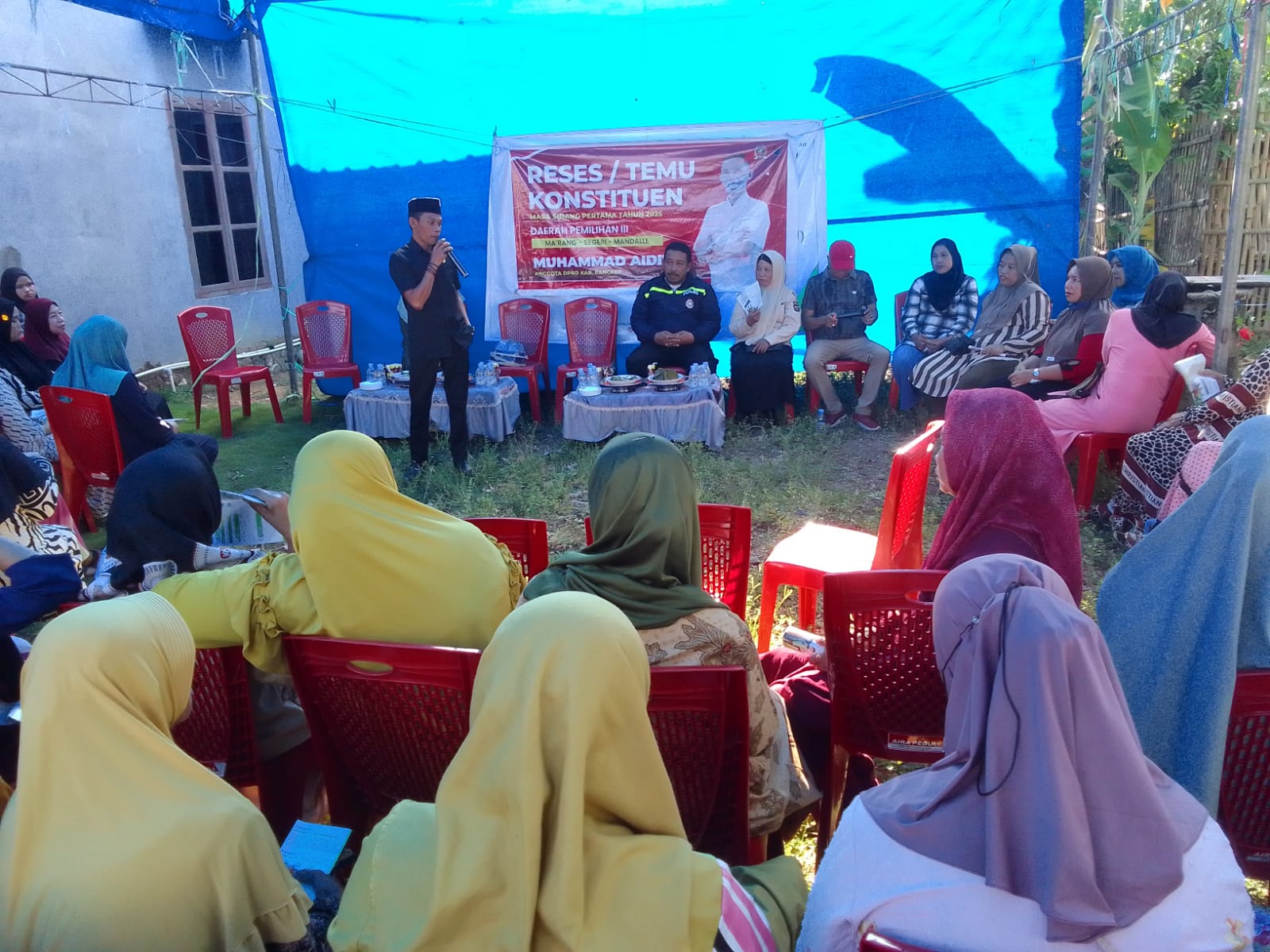 Muhammad Aidil Serap Aspirasi dan Sosialisasikan Program Nasional di Kelurahan Talaka