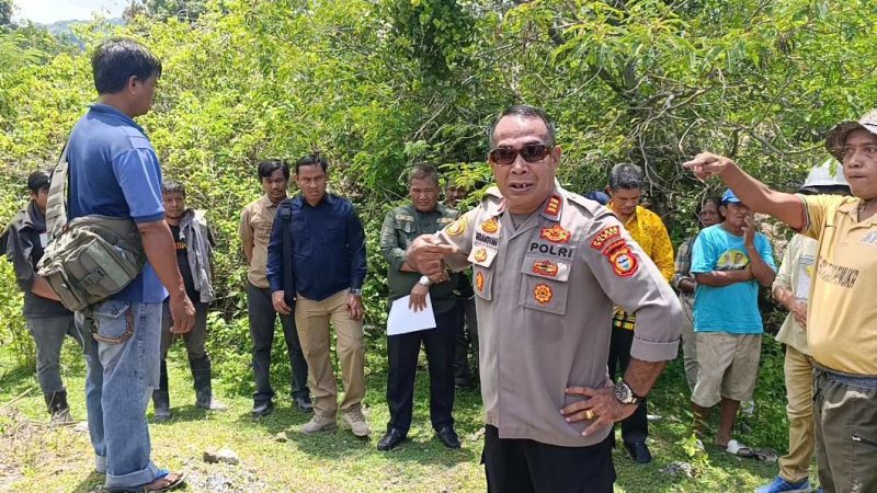 Kapolsek Mallusetasi Halangi Tugas Jurnalis di Lokasi Tambang: Saya Tidak Pernah Pakai Gigi Mundur