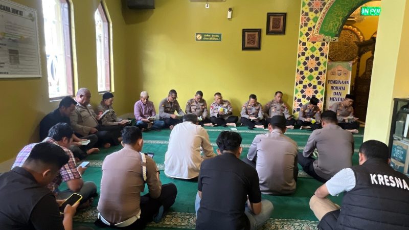Yasinan Rutin Polres Parepare, Doa Keselamatan bagi Masyarakat, Bangsa, dan Negara