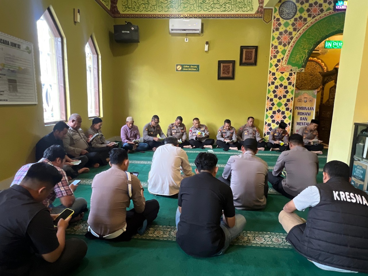 Yasinan Rutin Polres Parepare, Doa Keselamatan bagi Masyarakat, Bangsa, dan Negara