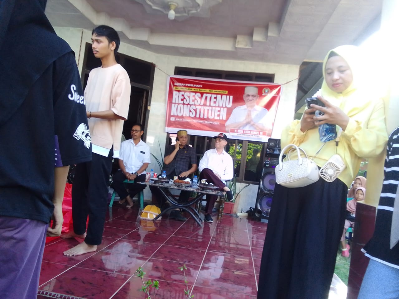 H. Lutfi Hanafi Serap Aspirasi Warga Tekolabbua, Bahas Perikanan, Sampah, dan Banjir Tahunan