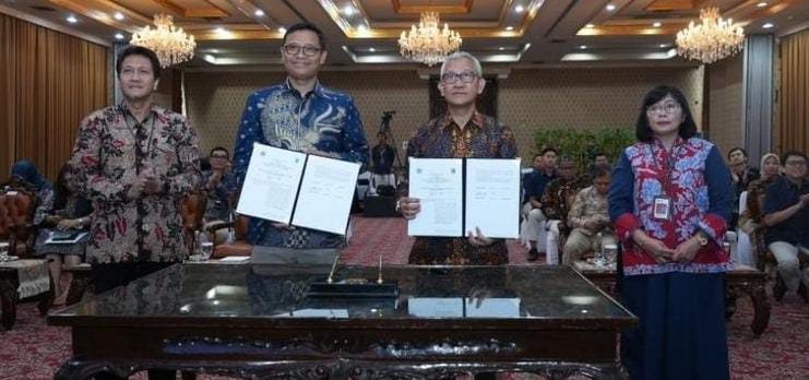 Penandatanganan PKS Tripartit DJP-DJPK-Pemerintah Provinsi/Kota/Kabupaten